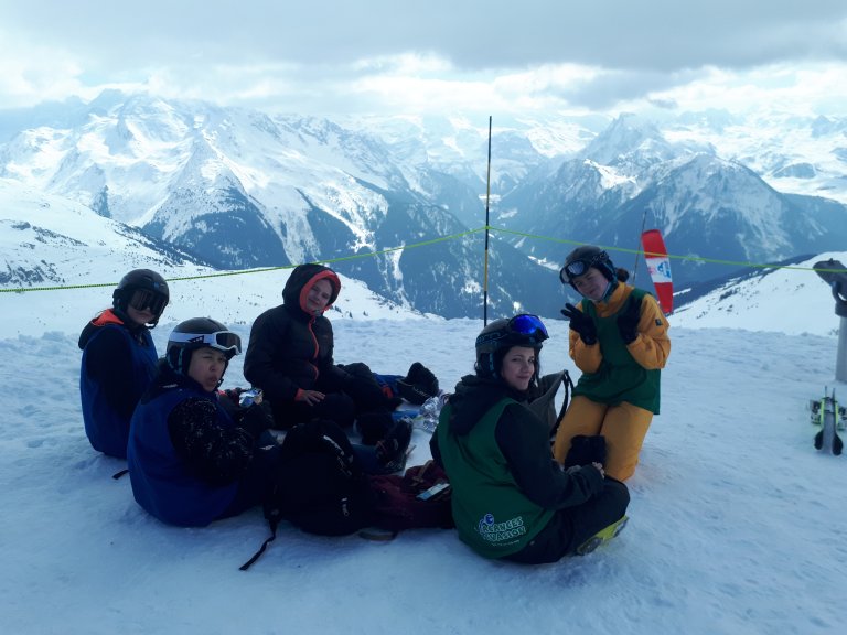 A fond, Le ski !