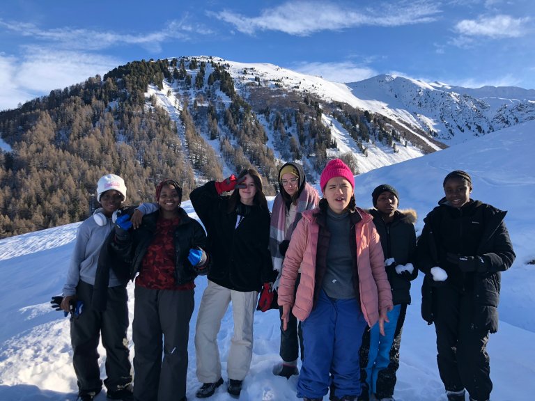 A fond, Le ski !