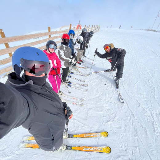 A fond, Le ski !